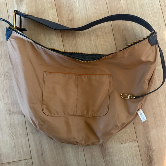 Navy Leather Hobo Purse - Picture 9 of 11